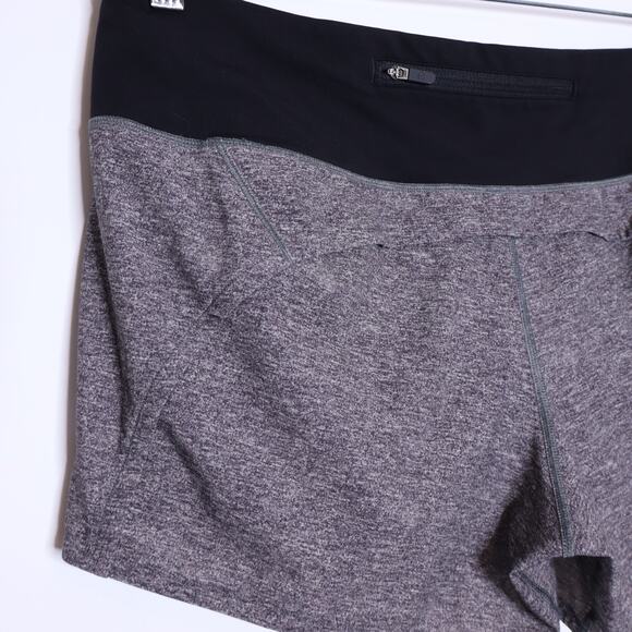 LULULEMON Run Times Short II 4" Heather Lux Multi Black Lined Active Women's 10 - Picture 5 of 9